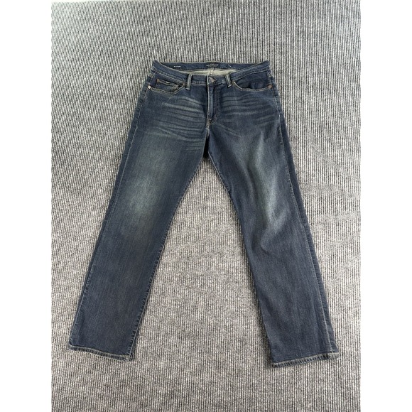 Lucky Brand Other - Lucky Brand Jeans Men 34x32 Blue 363 Straight Classic Dark Wash Stretch Denim